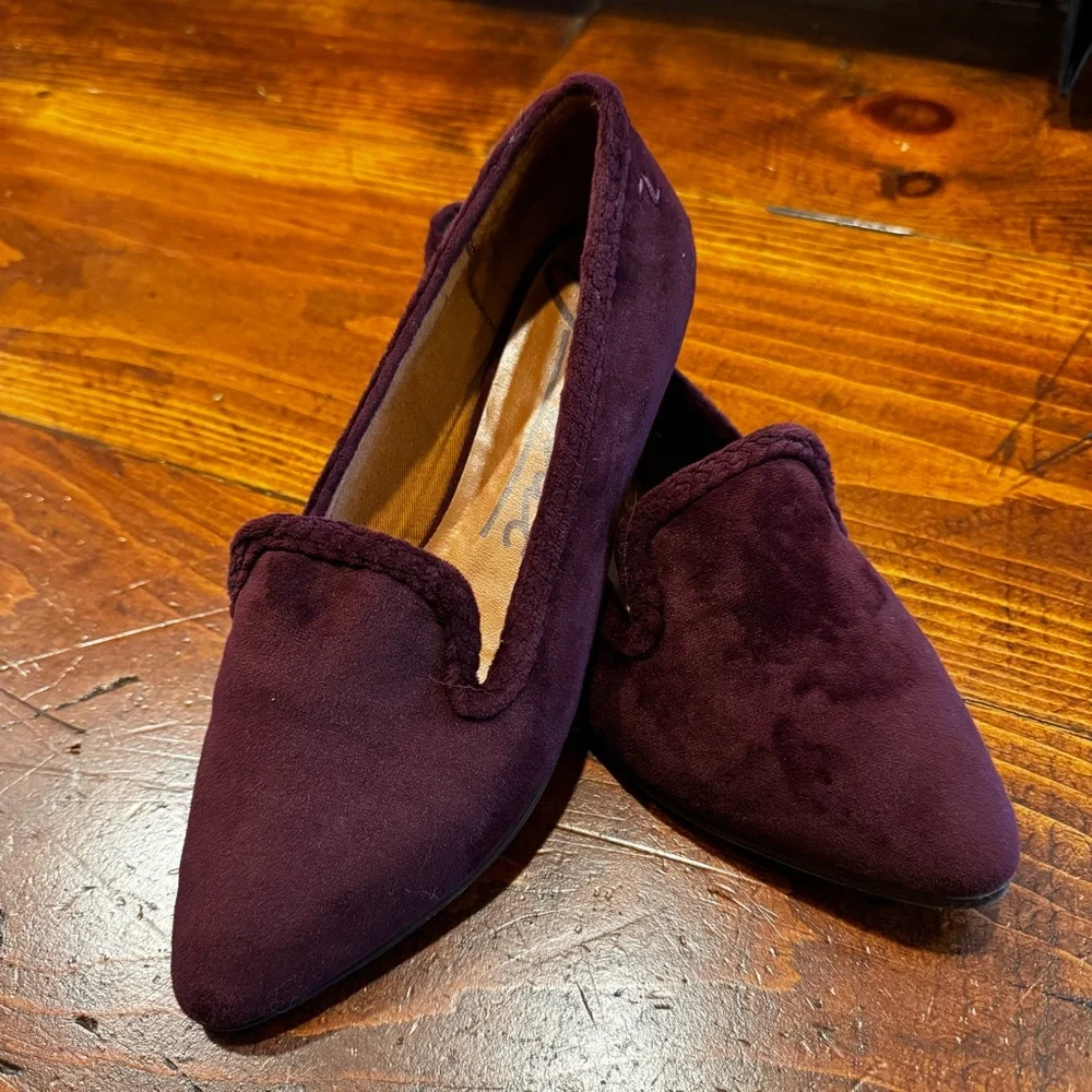 Zodiac Hill Braided Loafers. Color- Wine Sangria. Size‎ 8.5